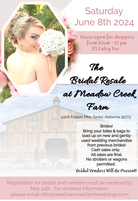 Meadow Creek Farm Bridal Resale