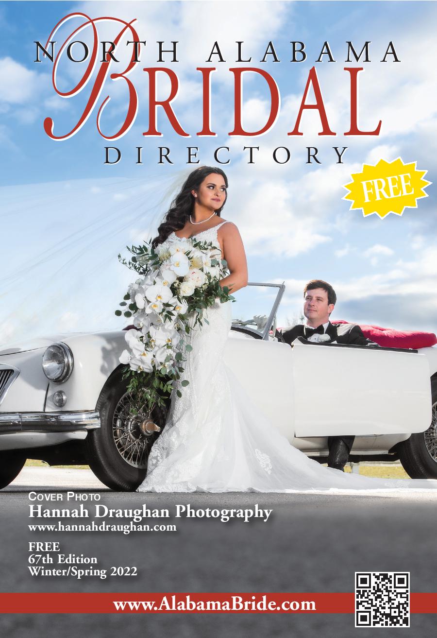 Pick up the latest copy of the North Alabama Bridal Directory